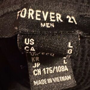 Forever 21 Classic Black Apparel